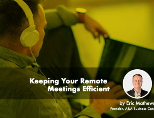 Keeping Your Remote Meetings Efficient