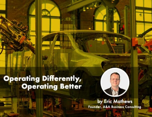 Operating Differently, Operating Better